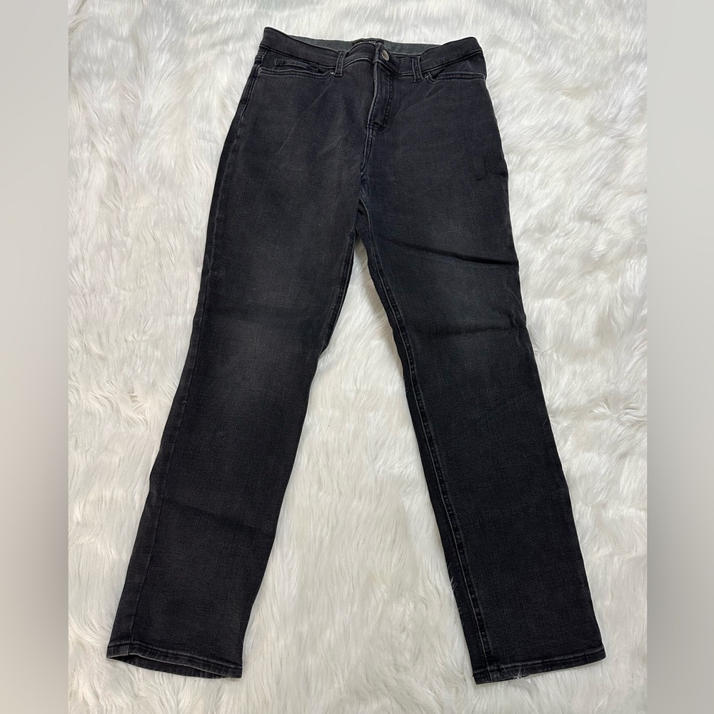 WOMEN’S LEE SLIM FIT STRETCH STRAIGHT LEG MID RISE JEANS SIZE 10 MEDIUM - Picture 3 of 10